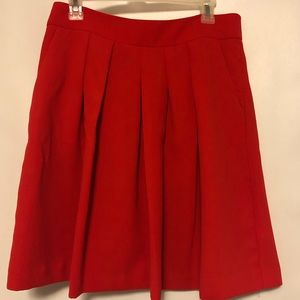 Red Banana Republic Skirt A Line Skirt